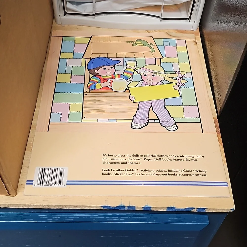 Vintage My Buddy doll paperdolls Golden books - Picture 2 of 16